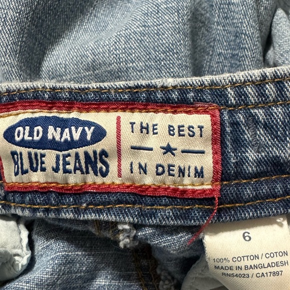 Old Navy Culottes Jeans Womens Classic Blue Vintage Denim Jeans Women Size 6 - Picture 5 of 16